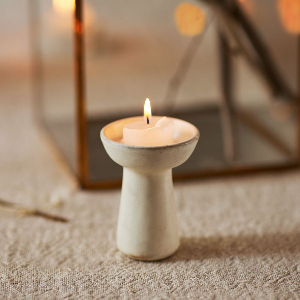 Other Christmas decorations - Handmade Stone Pillar Candle Holder - FLECK