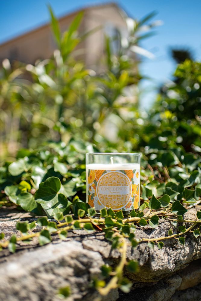 Bougies - Vase Croisette - CONFIDENCES PROVENCE