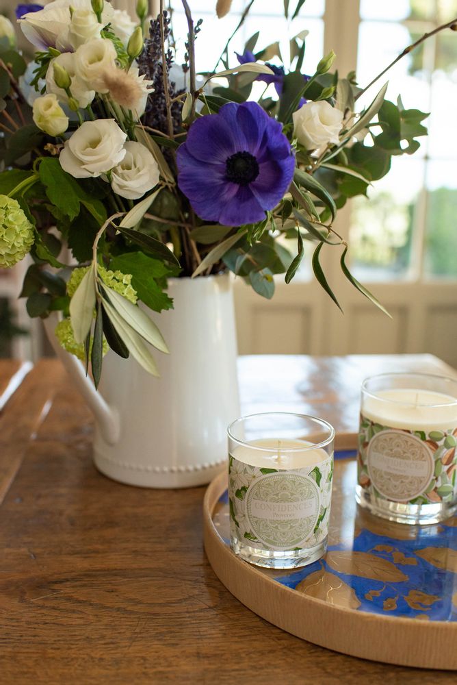 Cadeaux - Bougie parfumée Jasmin - CONFIDENCES PROVENCE