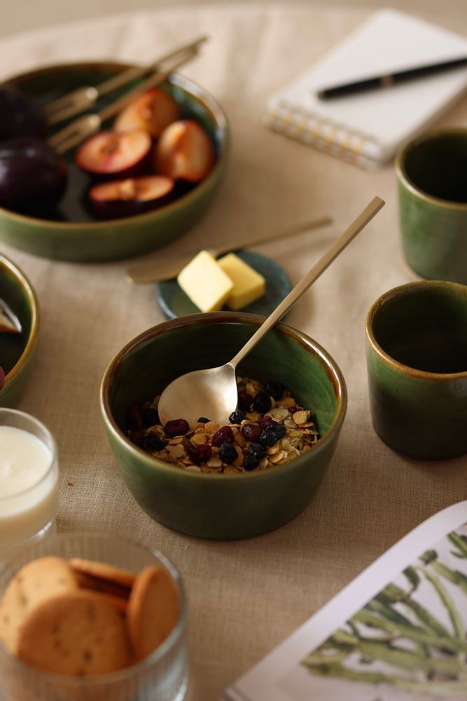 Everyday plates - Handmade Ilai Breakfast Set - FLECK