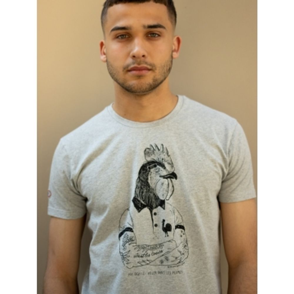 Prêt-à-porter - T-SHIRT 100% COTON ROOSTER. - SPORTS D'EPOQUE
