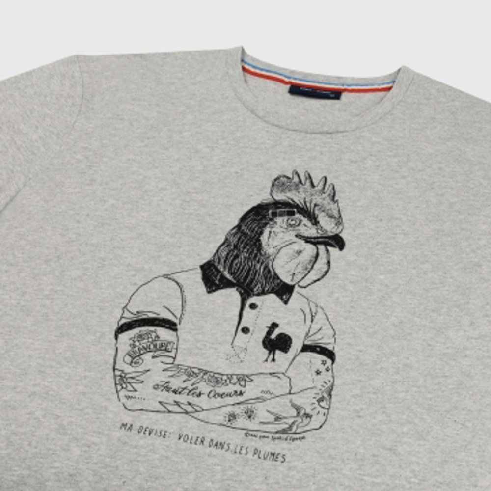 Prêt-à-porter - T-SHIRT 100% COTON ROOSTER. - SPORTS D'EPOQUE