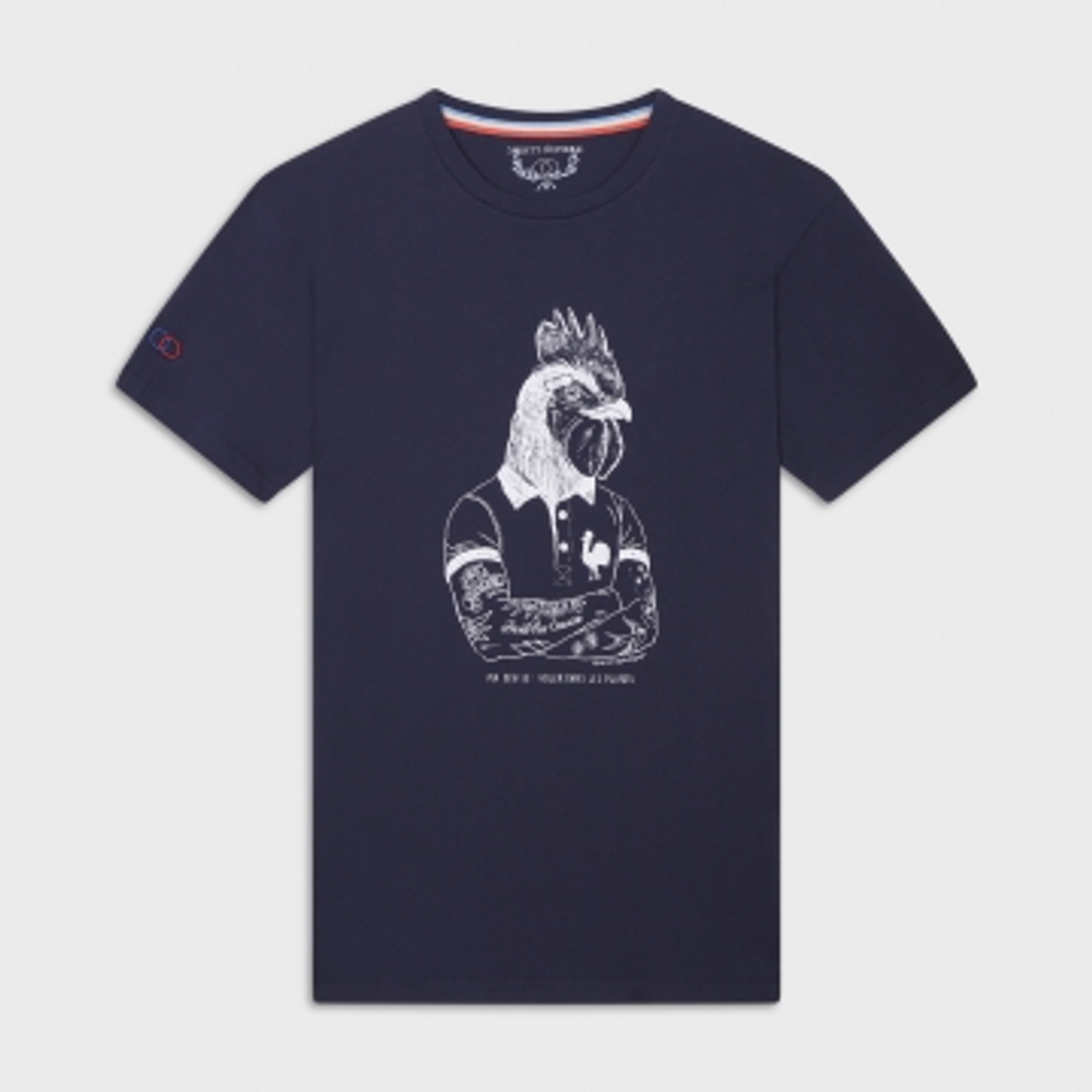 Prêt-à-porter - T-SHIRT 100% COTON ROOSTER. - SPORTS D'EPOQUE