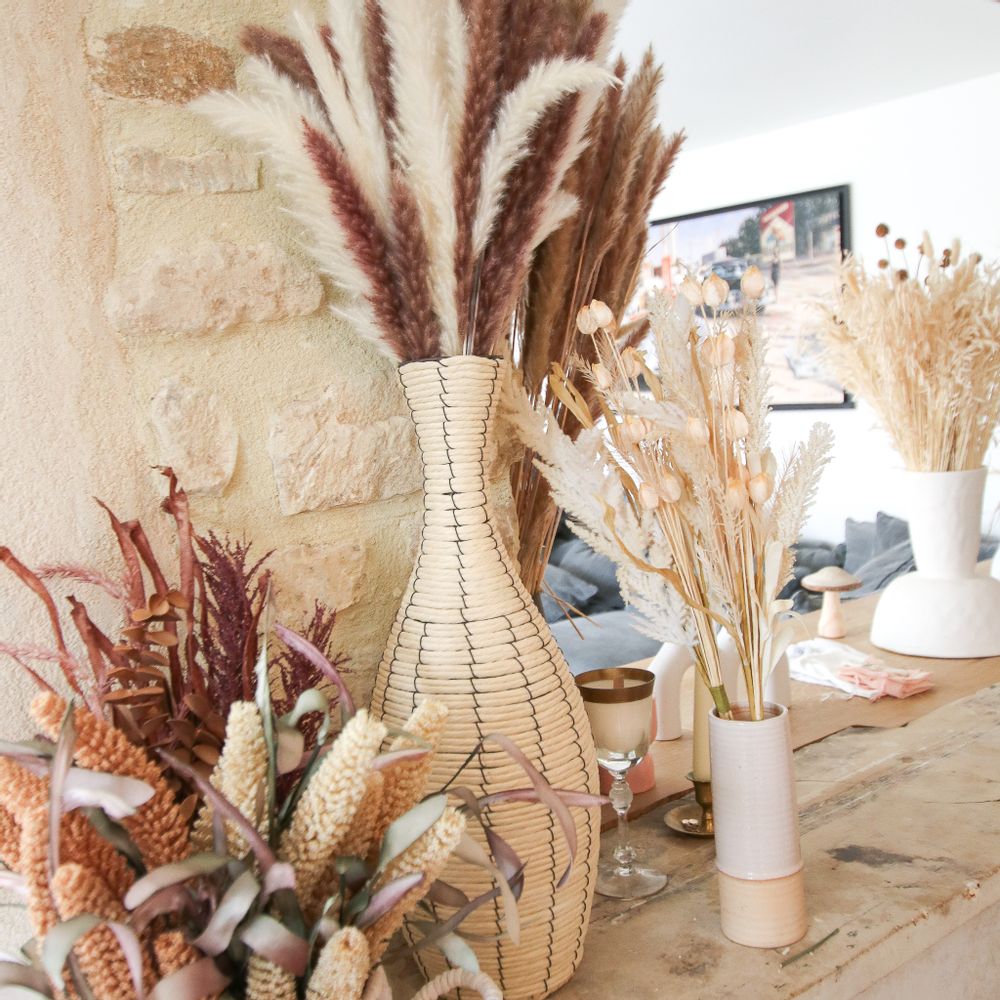 Décorations florales - Fleurs séchées - LA MAISON ARTYFETES