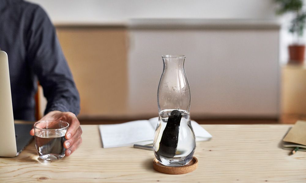 Other office supplies - Personal Carafe - with actif Binchotan Charcoal - BLACK+BLUM EUROPE