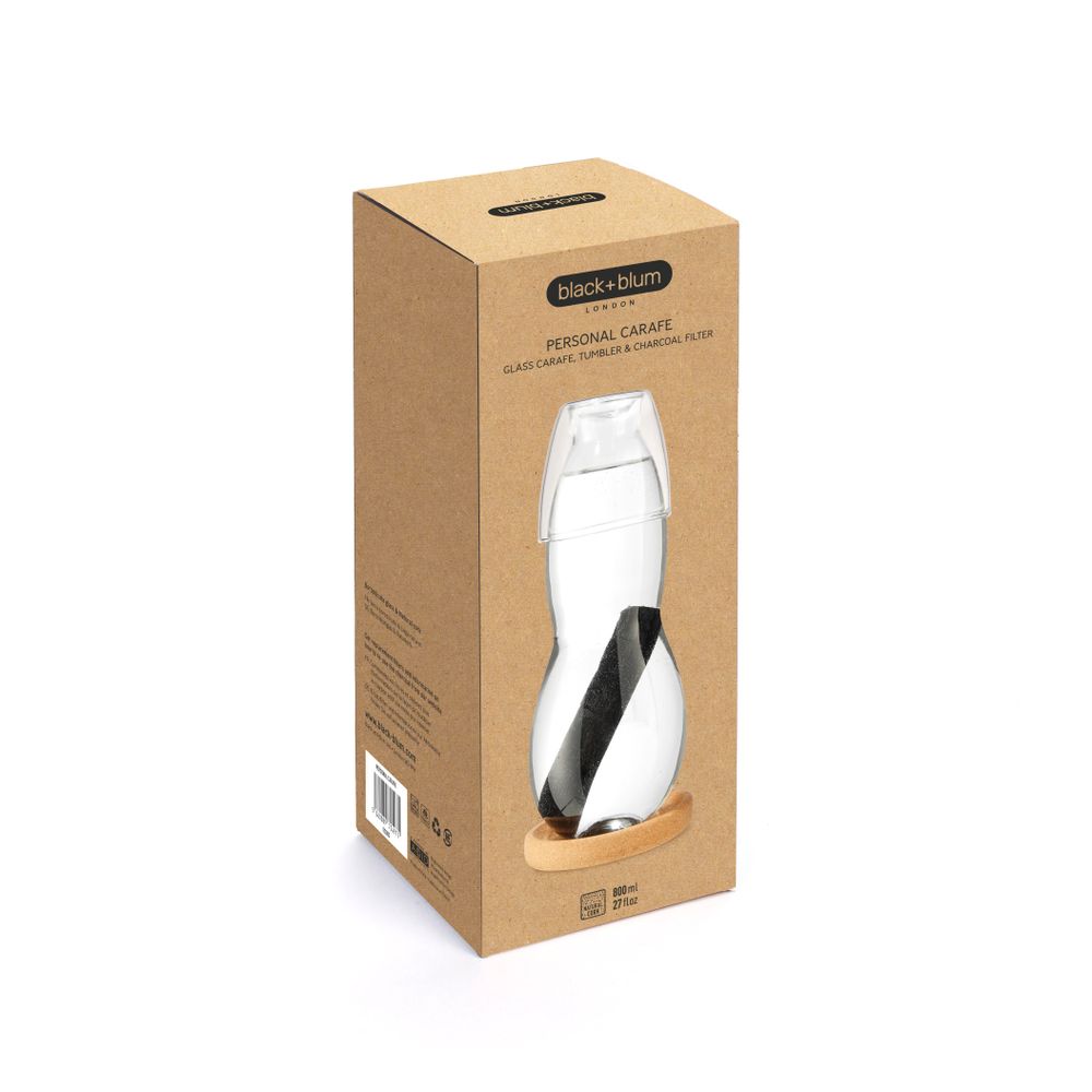 Other office supplies - Personal Carafe - with actif Binchotan Charcoal - BLACK+BLUM EUROPE