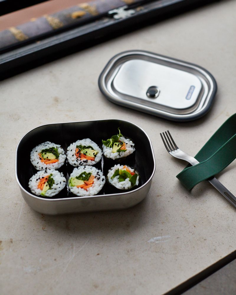 Crockery - Stainless Steel Lunch Box sml - BLACK+BLUM EUROPE
