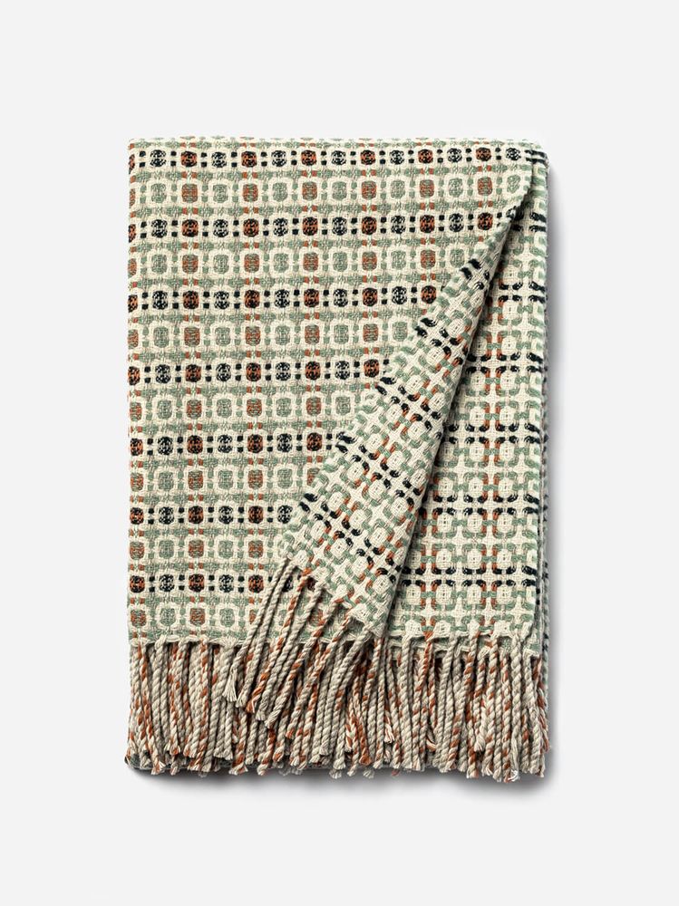 Gifts - VINTAGE 1968 Wool Blanket - BUREL FACTORY