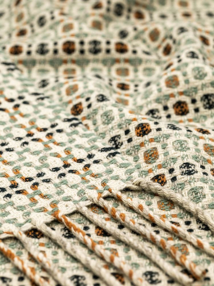 Gifts - VINTAGE 1968 Wool Blanket - BUREL FACTORY