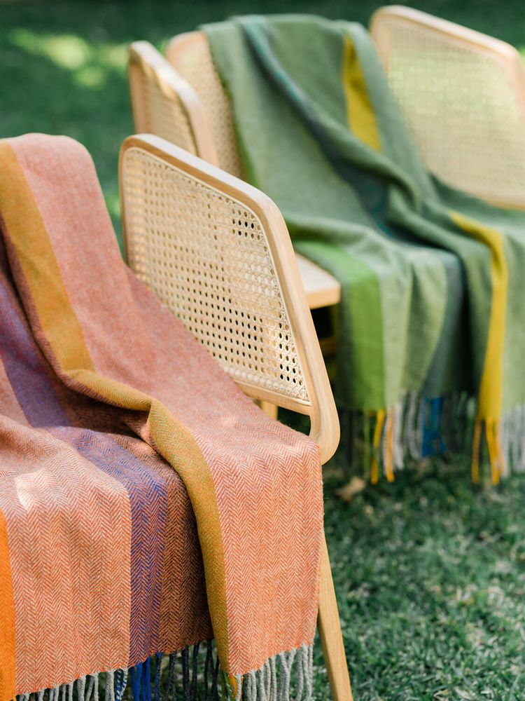 Cadeaux - Couverture en laine MULTICOLORE - BUREL FACTORY