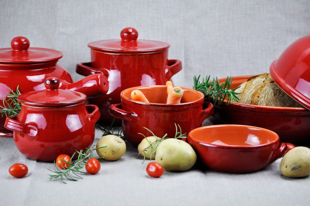 Platter and bowls - Fiamma | Hand Painted | Made in Italy - ARCUCCI CERAMICS