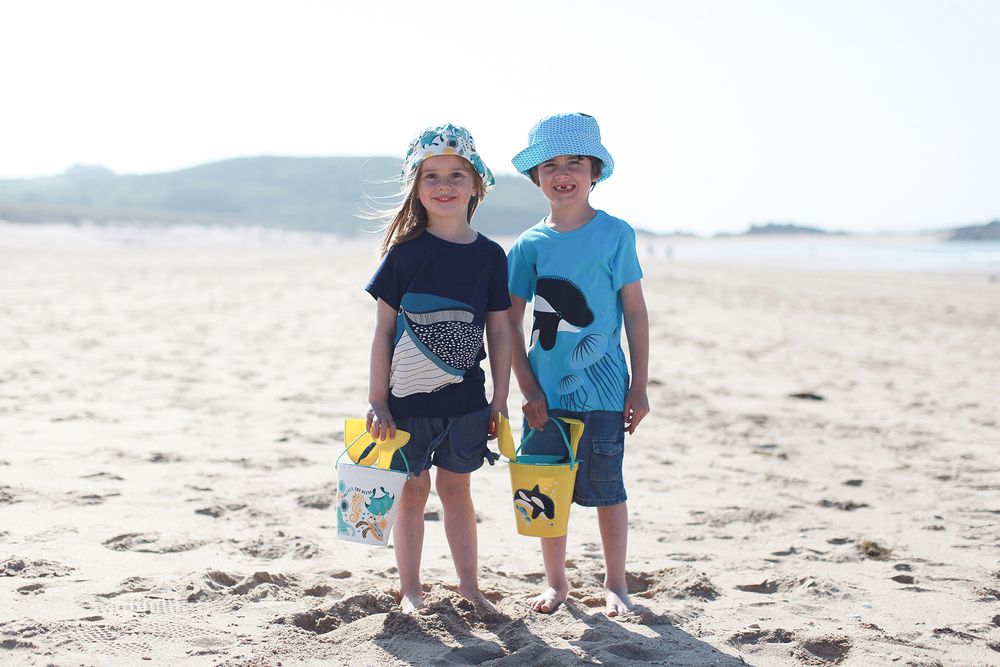 Jouets enfants - Set de plage Océan en Algoblend - fabriqué en France. - COQ EN PATE