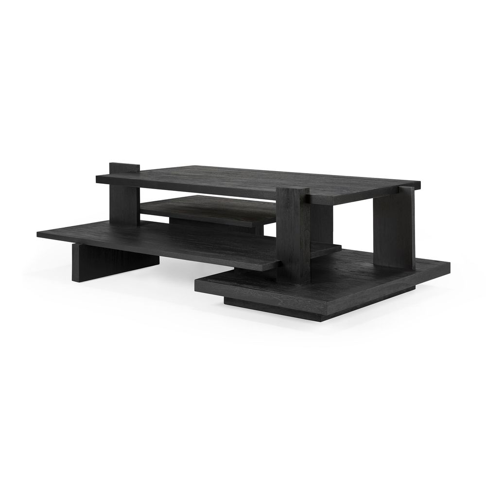 Tables basses - Table basse Abstract en teck - ETHNICRAFT