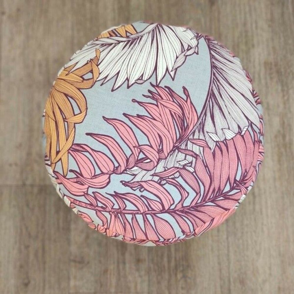 Poufs - Rondo Coco gris - L'ATELIER DES CREATEURS