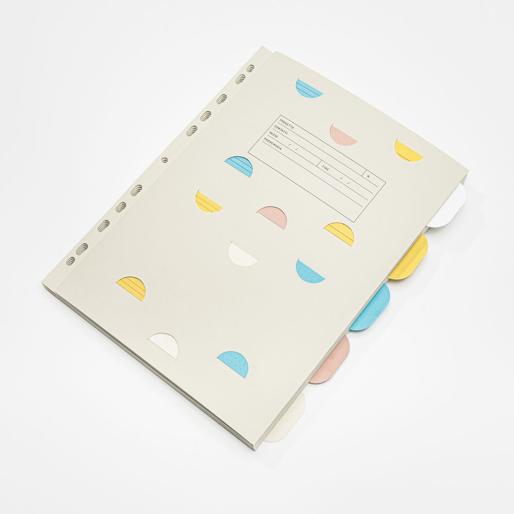 Papeterie bureau - Chemise "Kanban", en lot de 5 ou à l'unité - FOGLIETTO