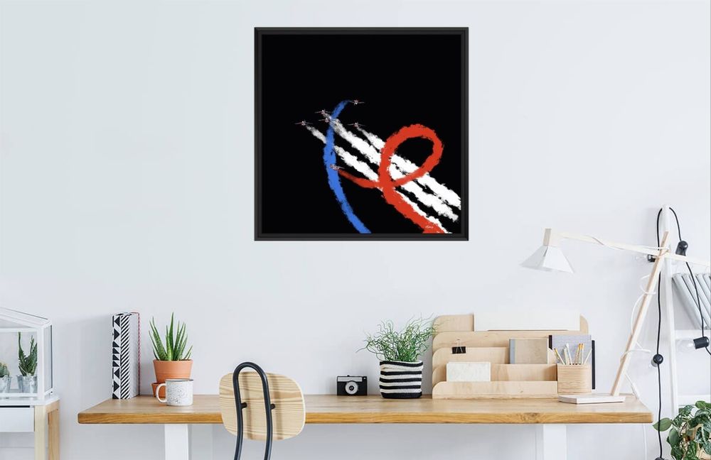Paintings - Aviation Collection Paintings (Zig Zag and Illustrious Glasses) - FTORCY