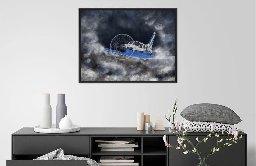 Paintings - Aviation Collection Paintings (Zig Zag and Illustrious Glasses) - FTORCY
