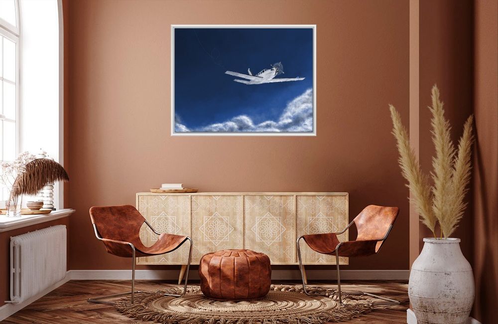 Paintings - Aviation Collection Paintings (Zig Zag and Illustrious Glasses) - FTORCY