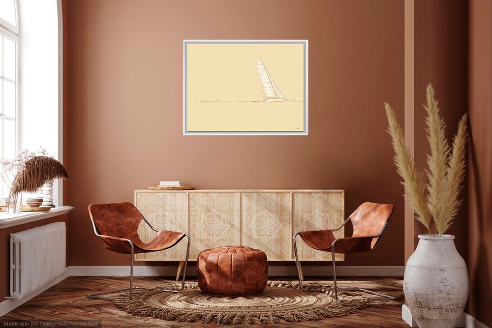 Tableaux - Tableaux Collection Bateaux (Zig zag et Verres illustres) - FTORCY