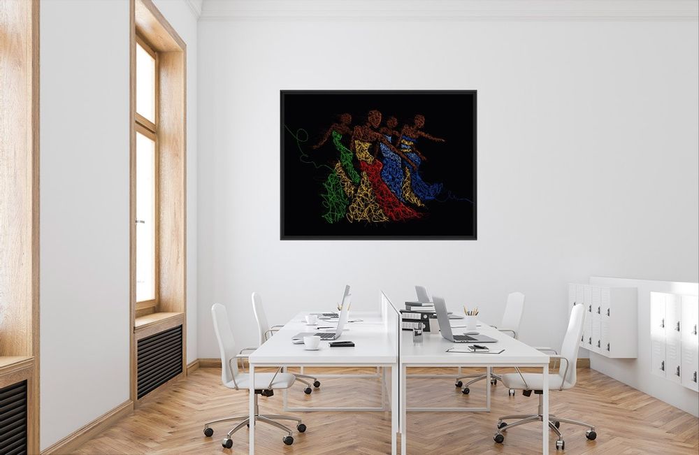 Paintings - Dance Collection Paintings (Zig Zag) - FTORCY