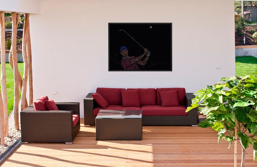 Paintings - Golf Collection Paintings (Zig Zag and Illustrious Glasses) - FTORCY