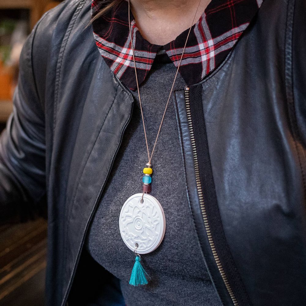 Jewelry - Fragrance diffuser necklace "Osmose" - O BY !OSMOTIK