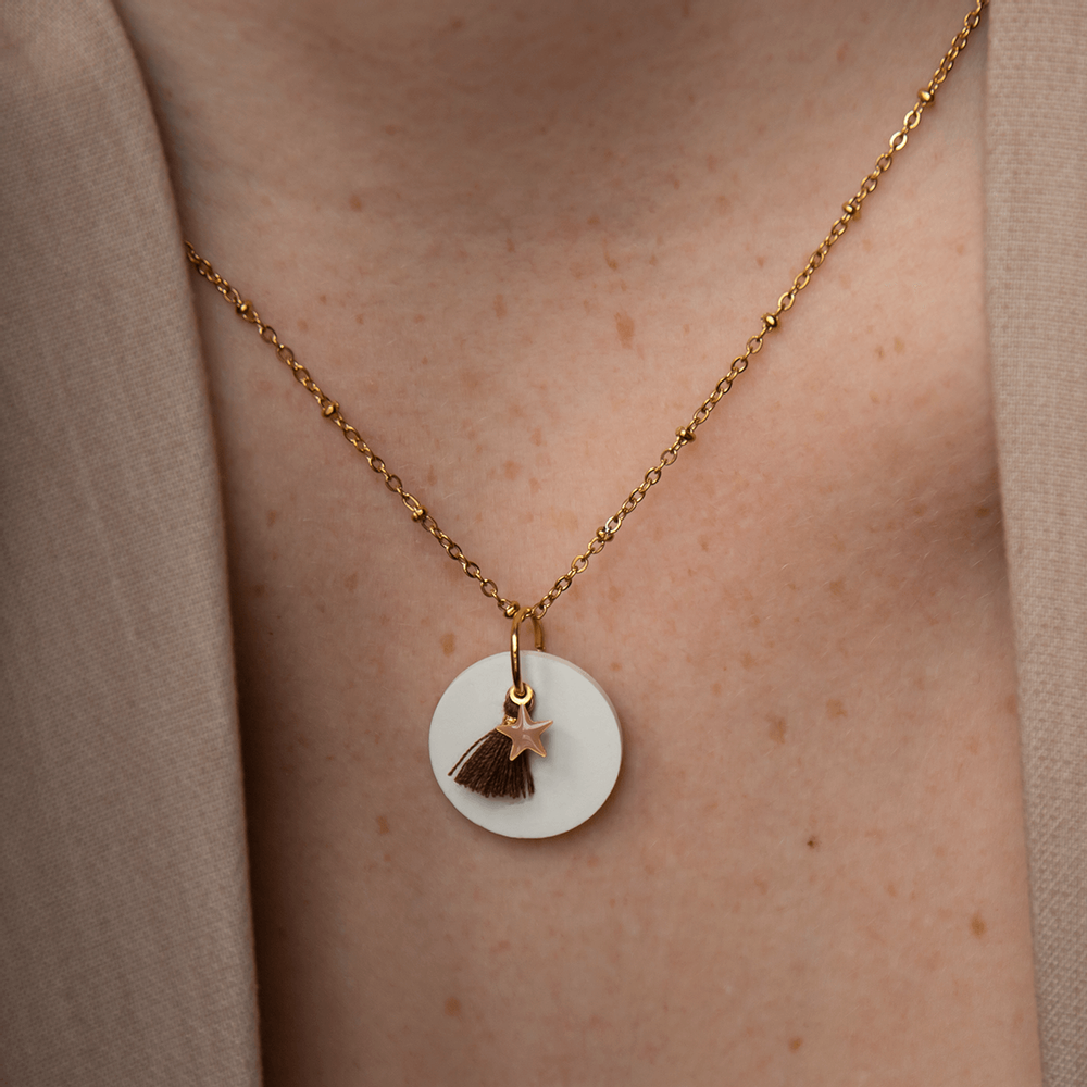 Cosmétiques - Collier olfactif "Poussière d'étoile" - O BY !OSMOTIK