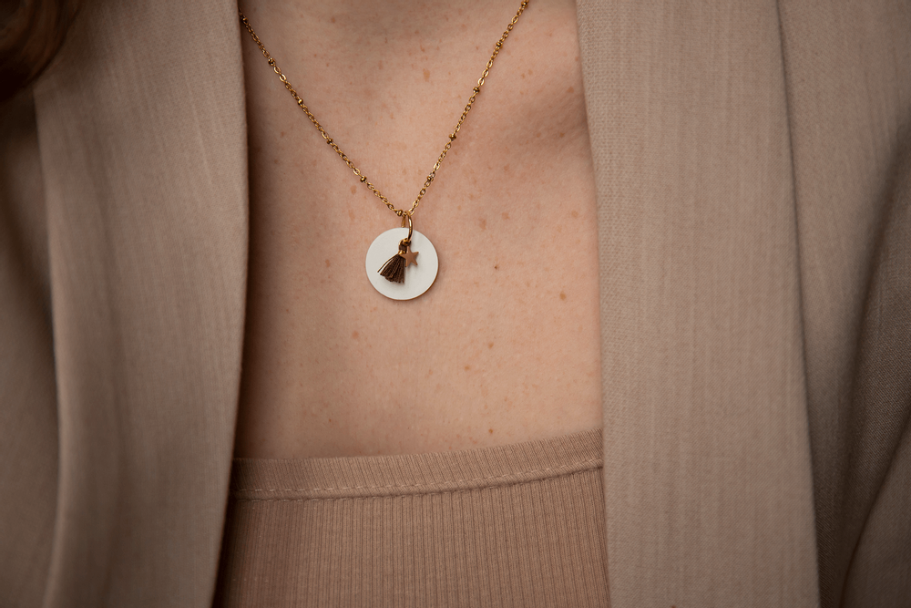 Cosmétiques - Collier olfactif "Poussière d'étoile" - O BY !OSMOTIK