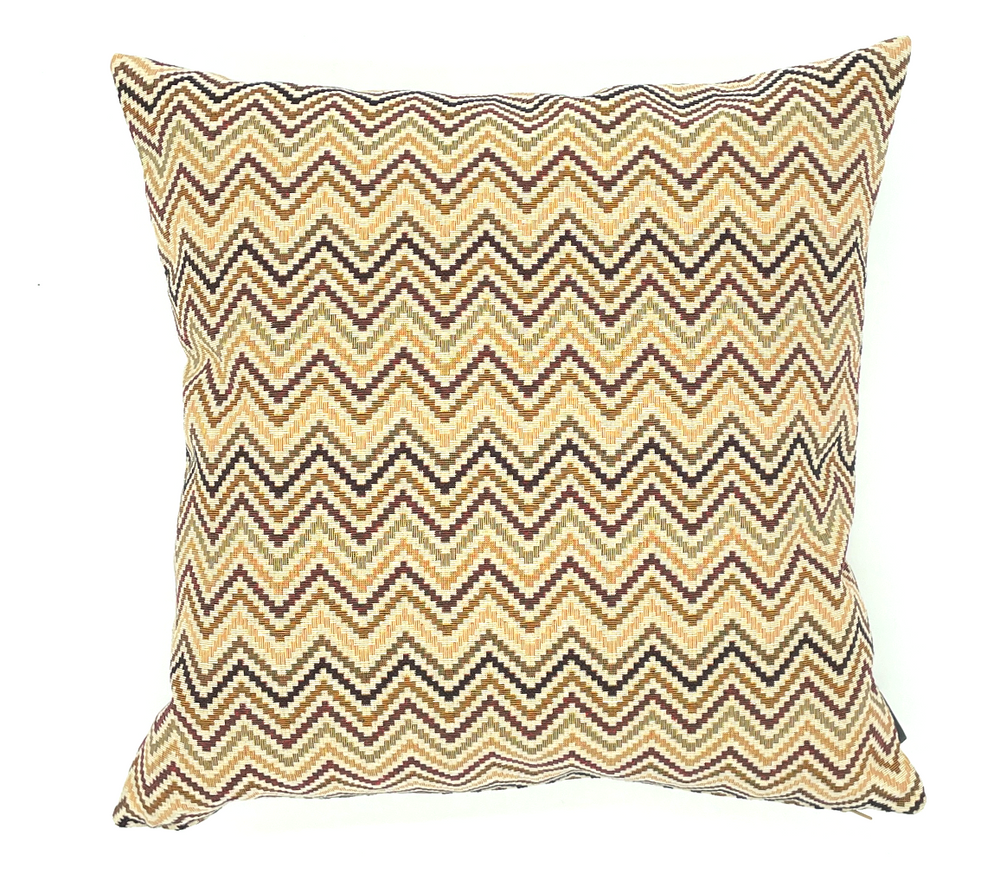 Fabric cushions - Milano Cushion Orange Pattern Big 45 - MENZA