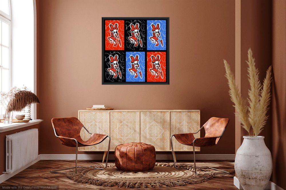 Accessoires de déco extérieure - Tableaux Collection retro (Verres illustres) - FTORCY