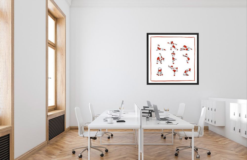 Accessoires de déco extérieure - Tableaux Collection Sports (Verres illustres) - FTORCY