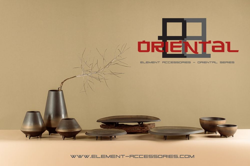 Ceramic - OTARU series: new modern Asian vases and bowls, innovative design, high end - ELEMENT ACCESSORIES