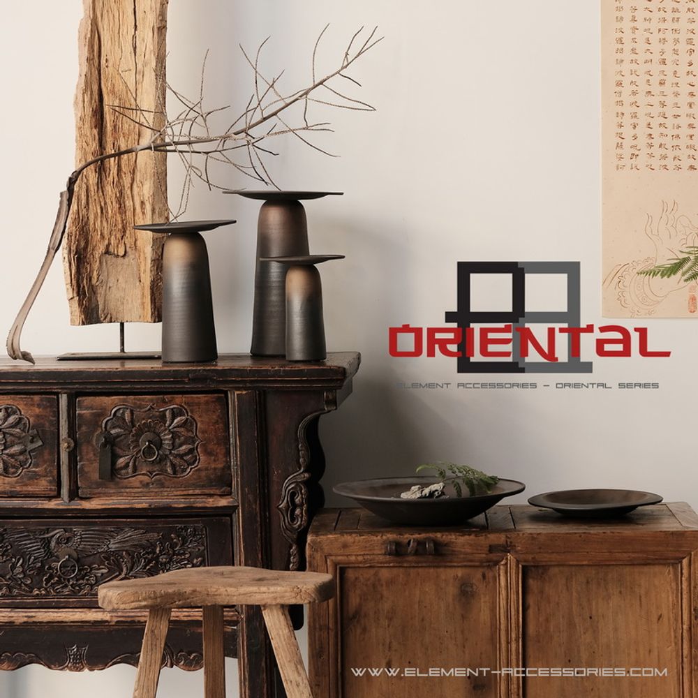 Ceramic - OTARU series: new modern Asian vases and bowls, innovative design, high end - ELEMENT ACCESSORIES