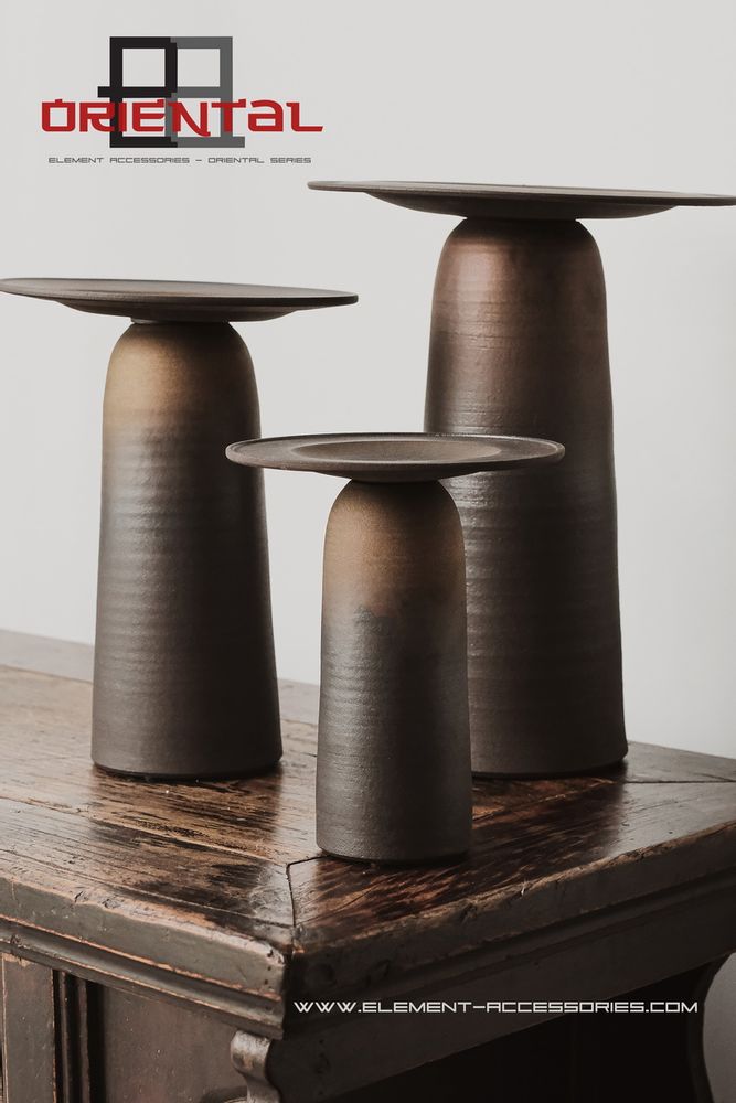 Ceramic - OTARU series: new modern Asian vases and bowls, innovative design, high end - ELEMENT ACCESSORIES
