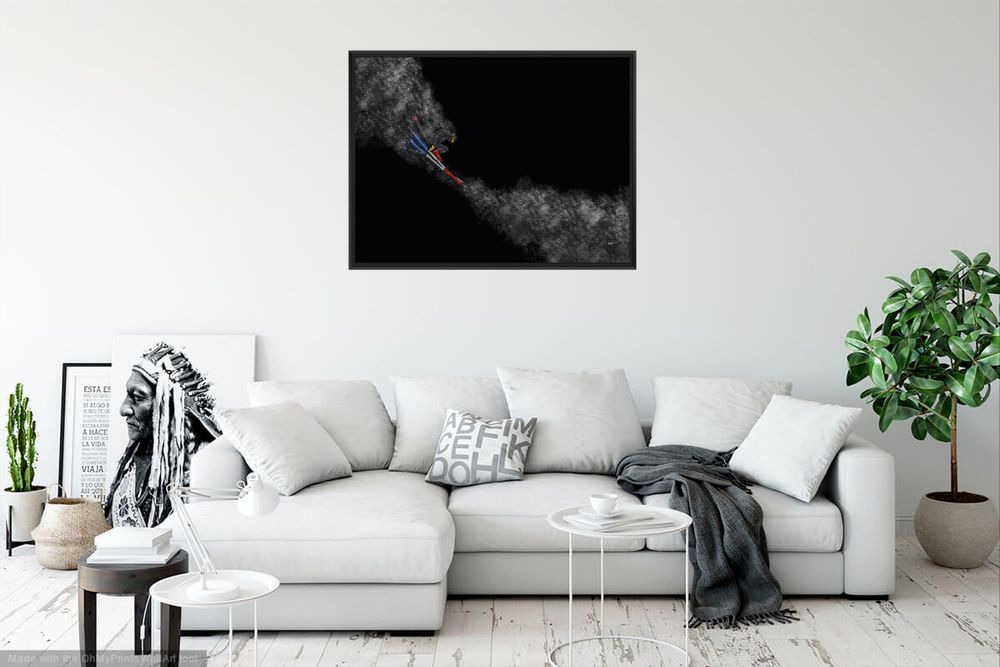 Paintings - Sport Collection Paintings (Zig Zag) - FTORCY