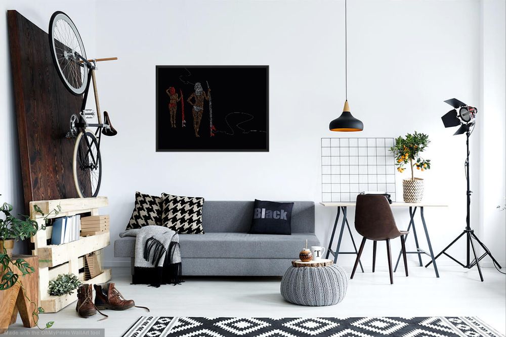 Paintings - Sport Collection Paintings (Zig Zag) - FTORCY