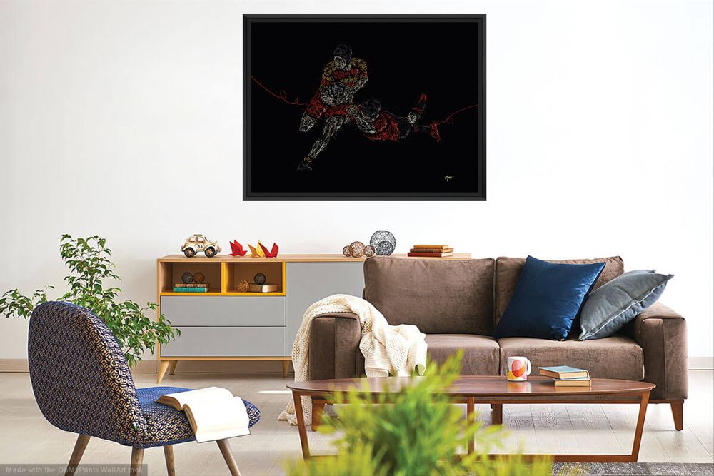 Paintings - Sport Collection Paintings (Zig Zag) - FTORCY