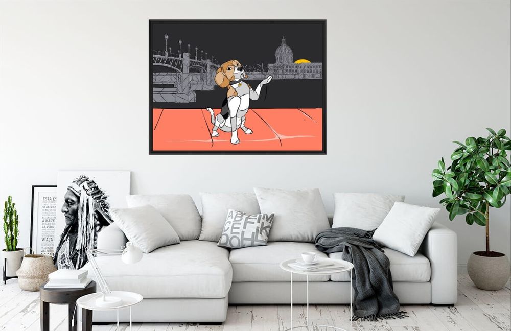 Tableaux - Tableau collection Toulouse (Zig zag et Verres illustres) - FTORCY