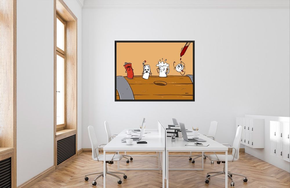 Paintings - Wine Collection Paintings (Zig Zag and Illustrious Glasses) - FTORCY