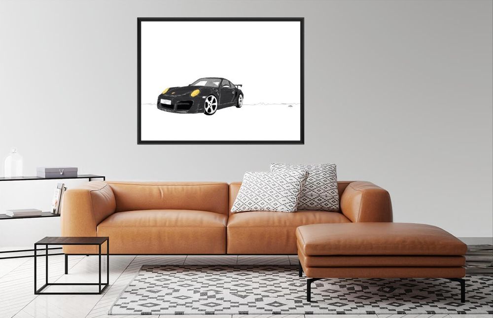 Tableaux - Tableaux Collection Voitures (Zig zag et Verres illustres) - FTORCY