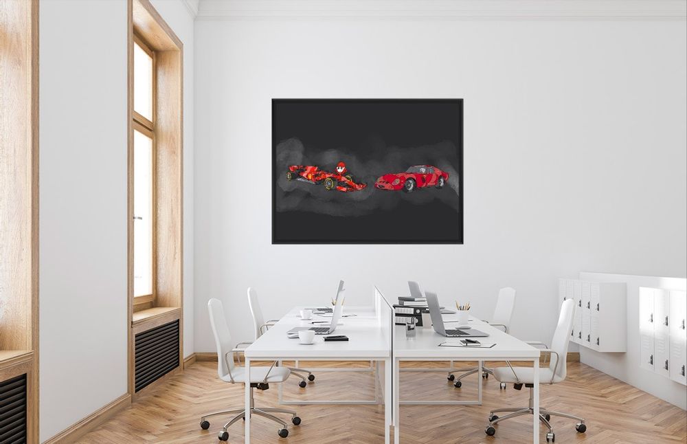 Tableaux - Tableaux Collection Voitures (Zig zag et Verres illustres) - FTORCY