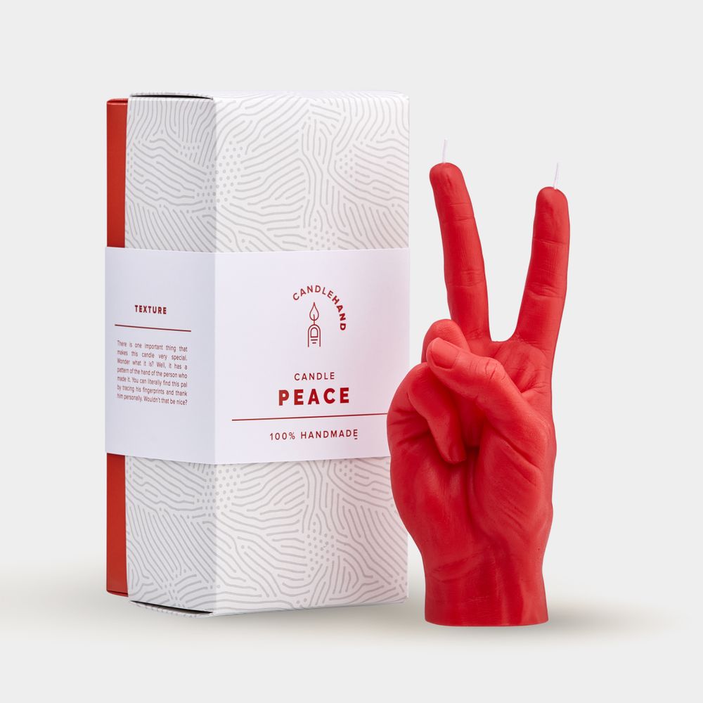 Cadeaux - Bougie Peace - CANDLEHAND