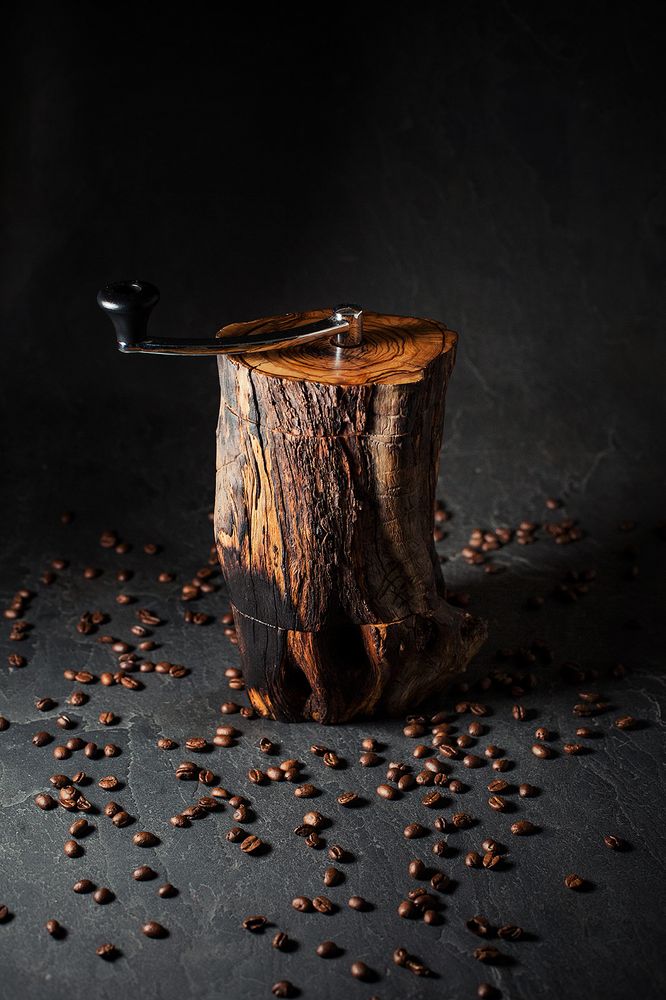 Tea and coffee accessories - Coffee grinders “Branche”. - ATELIER PEV / PATRICK EVESQUE