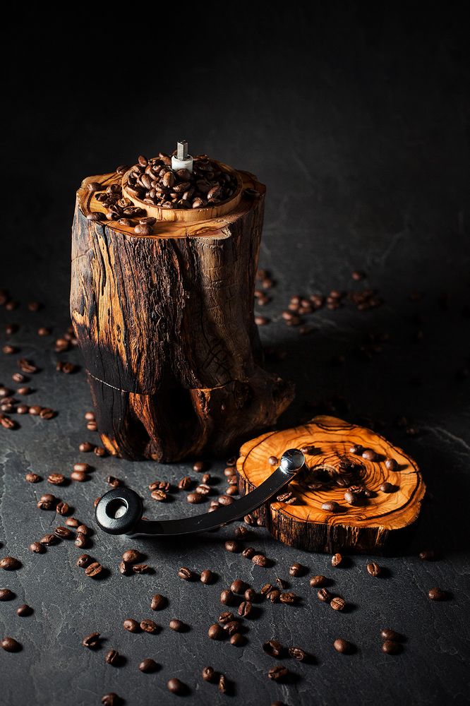 Tea and coffee accessories - Coffee grinders “Branche”. - ATELIER PEV / PATRICK EVESQUE