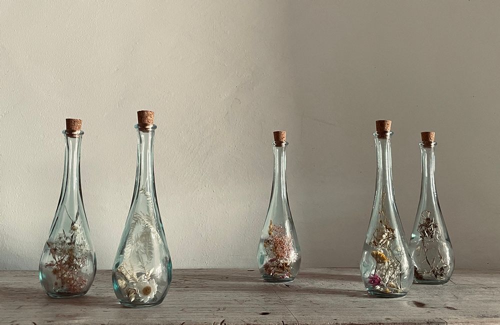 Décorations florales - Long Glass Herbarium - NAMAN-PROJECT