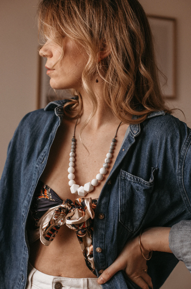 Gifts - Milk | Baby carrier, breastfeeding and Teething Necklace - MINTYWENDY