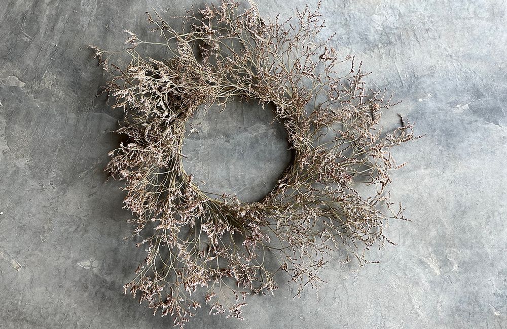 Homewear - dried flower wreath - NAMAN-PROJECT