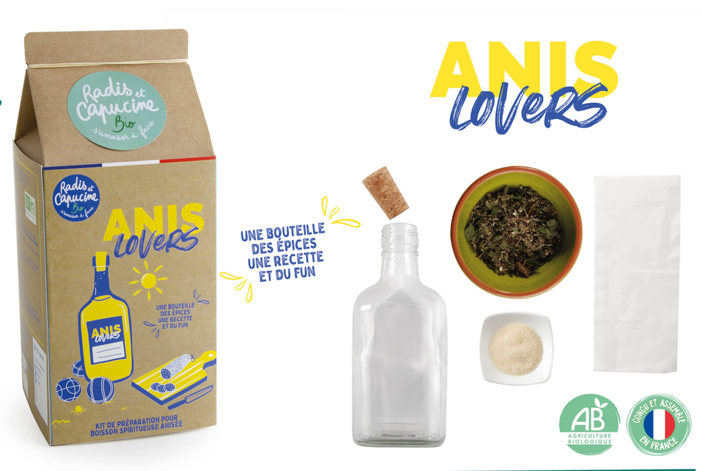Cadeaux - Kit Anis Lovers - RADIS ET CAPUCINE