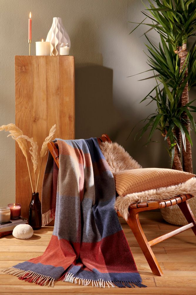 Throw blankets - Wool and cashmere throws - BIEDERLACK