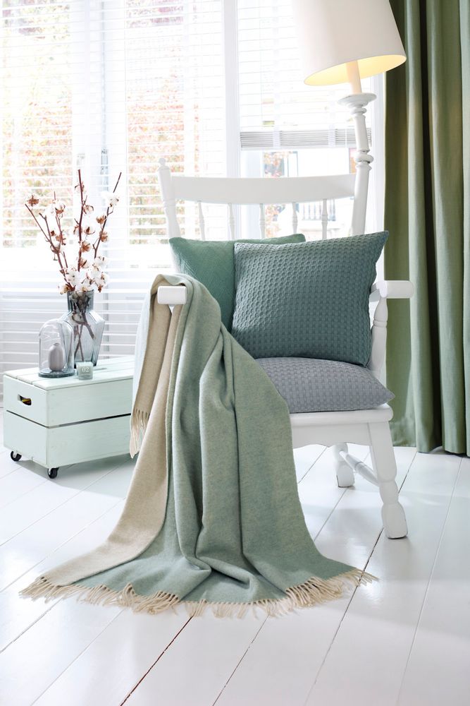 Throw blankets - Wool and cashmere throws - BIEDERLACK